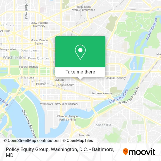 Policy Equity Group map