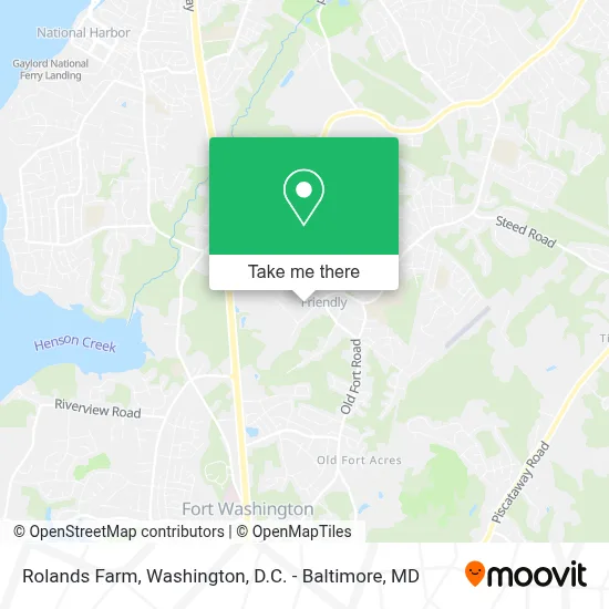 Rolands Farm map