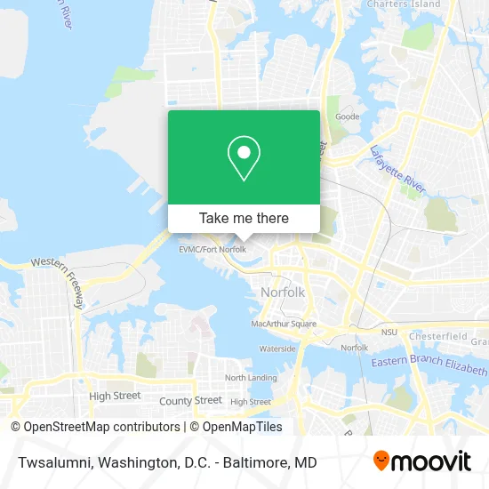 Twsalumni map