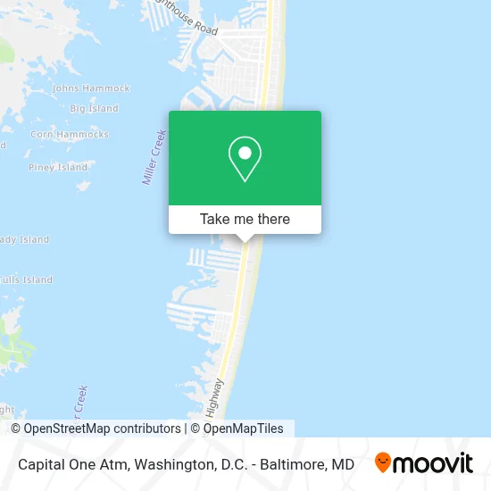 Capital One Atm map