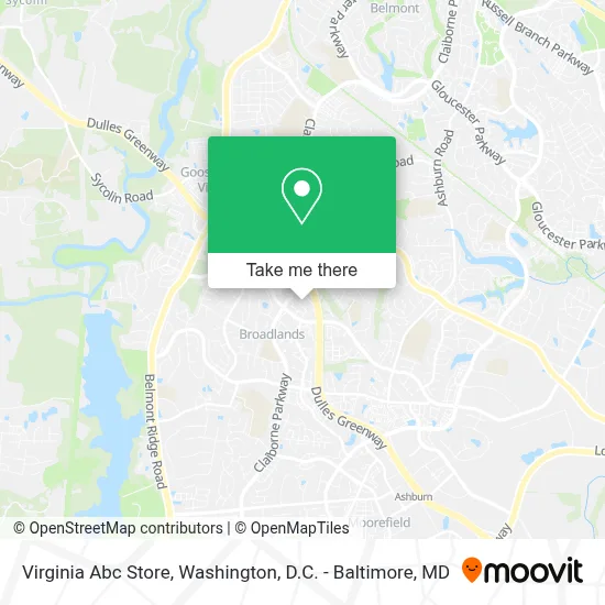 Virginia Abc Store map