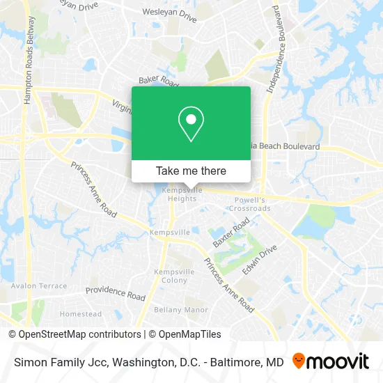 Simon Family Jcc map