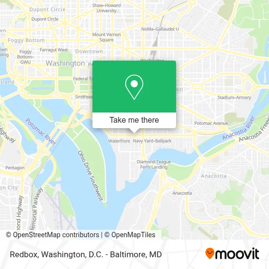 Redbox map