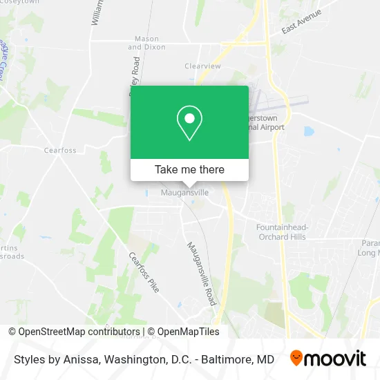 Styles by Anissa map