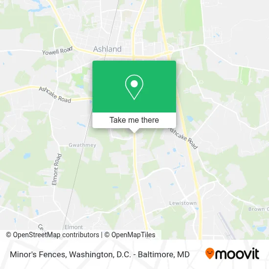 Minor's Fences map