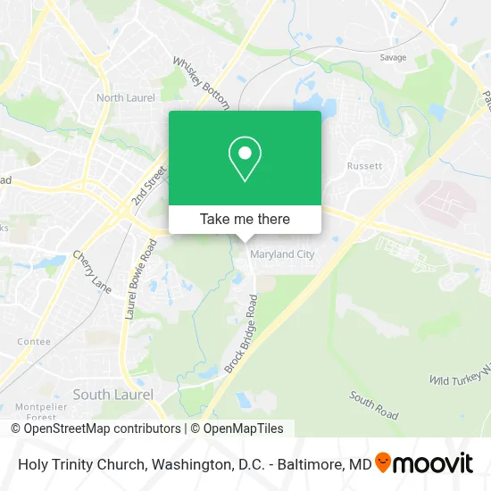 Holy Trinity Church map
