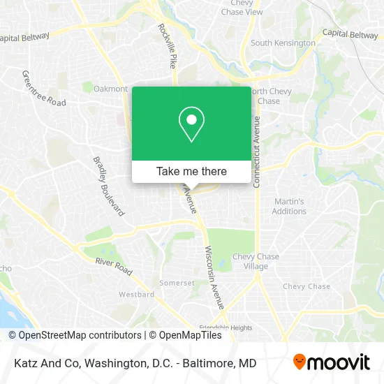 Katz And Co map