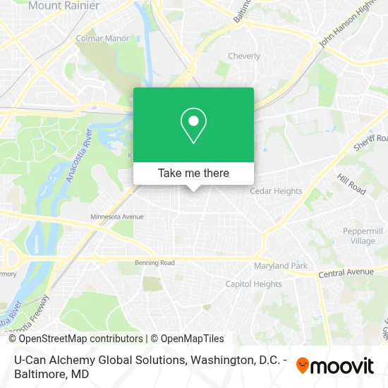 U-Can Alchemy Global Solutions map