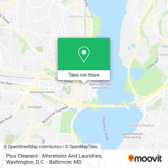Plus Cleaners - Alterations And Laundries map