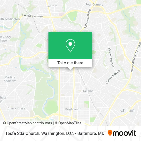 Tesfa Sda Church map