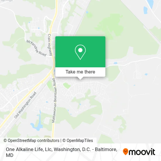 One Alkaline Life, Llc map