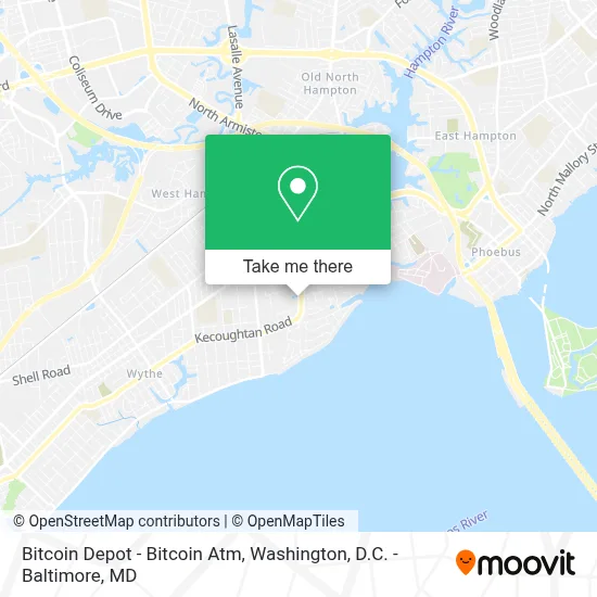 Bitcoin Depot - Bitcoin Atm map