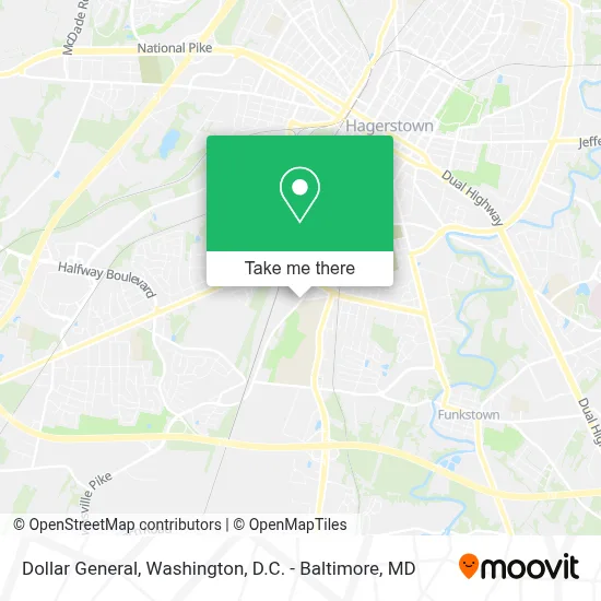 Dollar General map