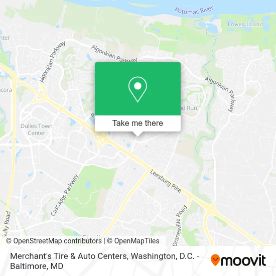 Merchant's Tire & Auto Centers map