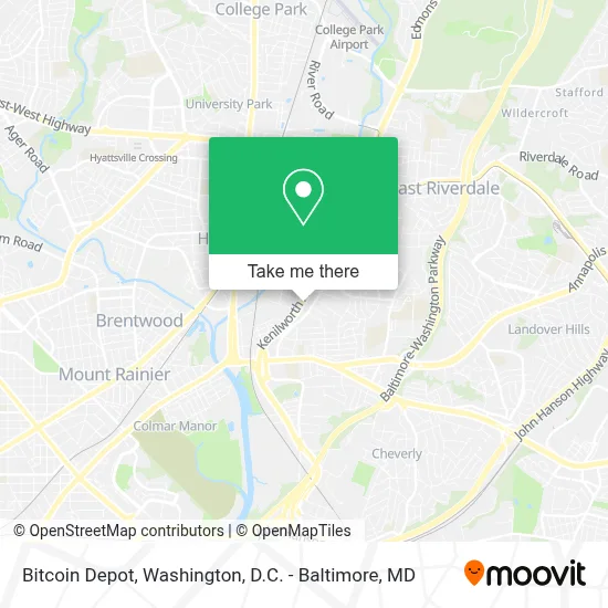 Bitcoin Depot map