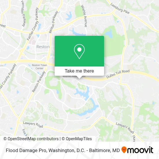 Flood Damage Pro map