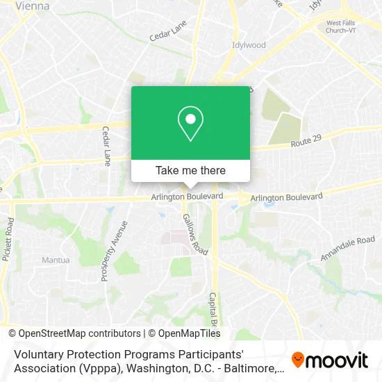 Voluntary Protection Programs Participants' Association (Vpppa) map
