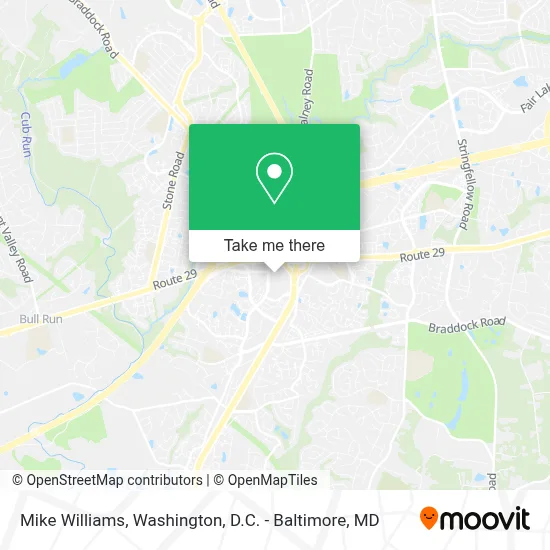 Mike Williams map
