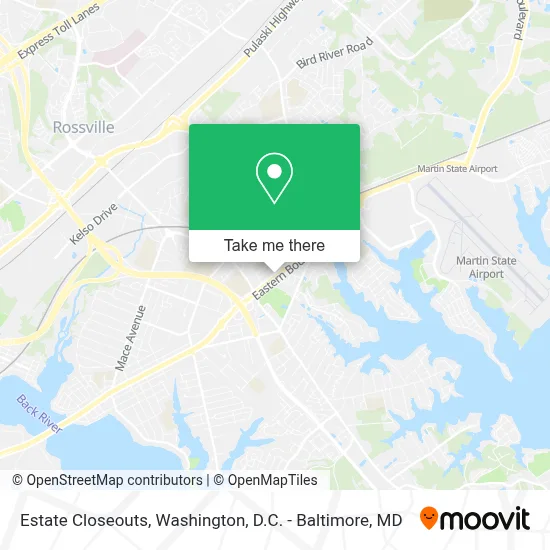 Estate Closeouts map
