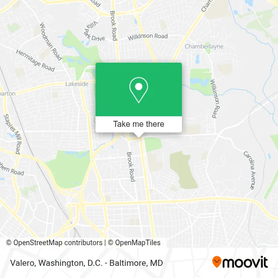 Valero map