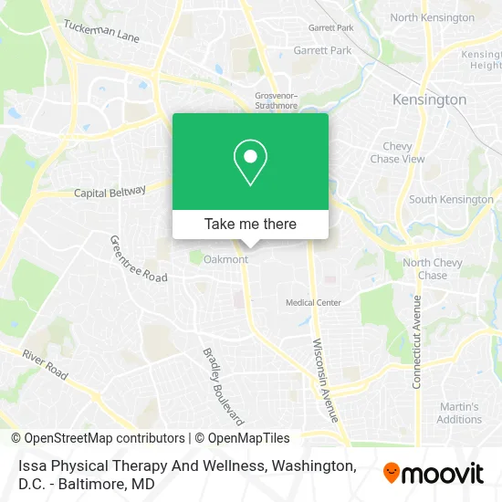 Issa Physical Therapy And Wellness map