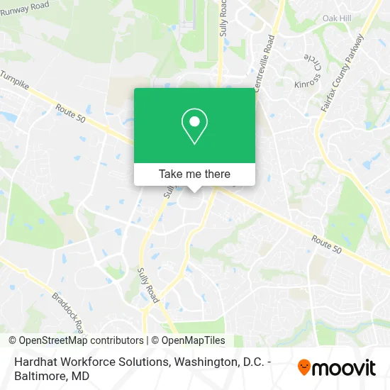 Hardhat Workforce Solutions map