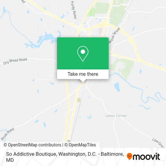 So Addictive Boutique map