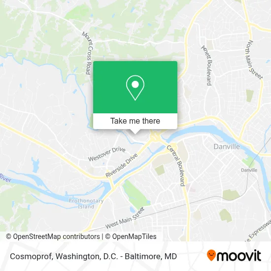 Cosmoprof map
