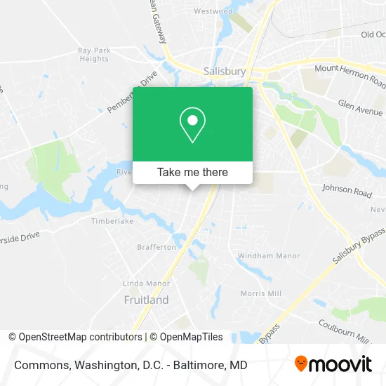 Commons map