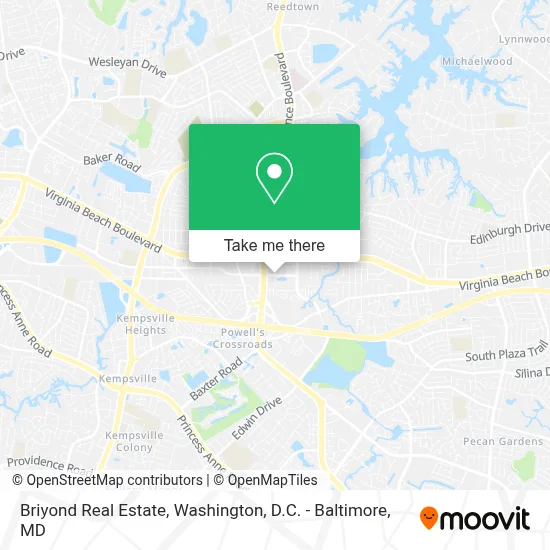 Briyond Real Estate map