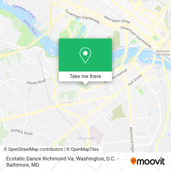 Ecstatic Dance Richmond Va map