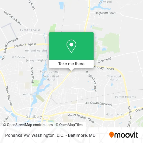 Pohanka Vw map