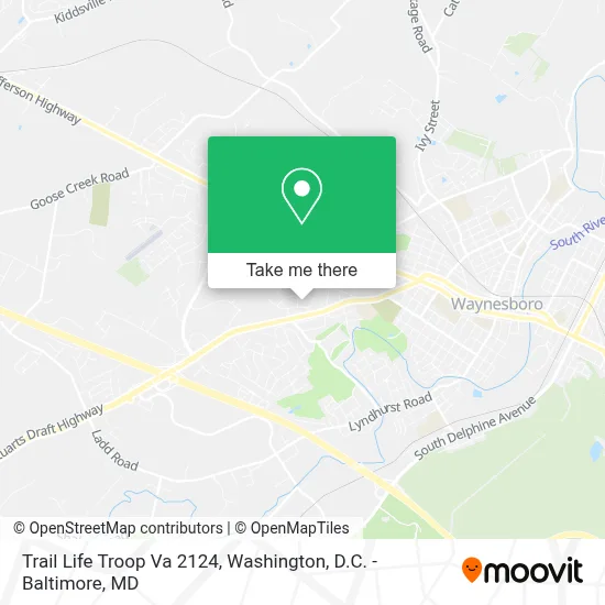 Trail Life Troop Va 2124 map