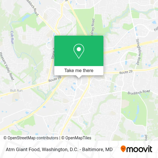 Atm Giant Food map