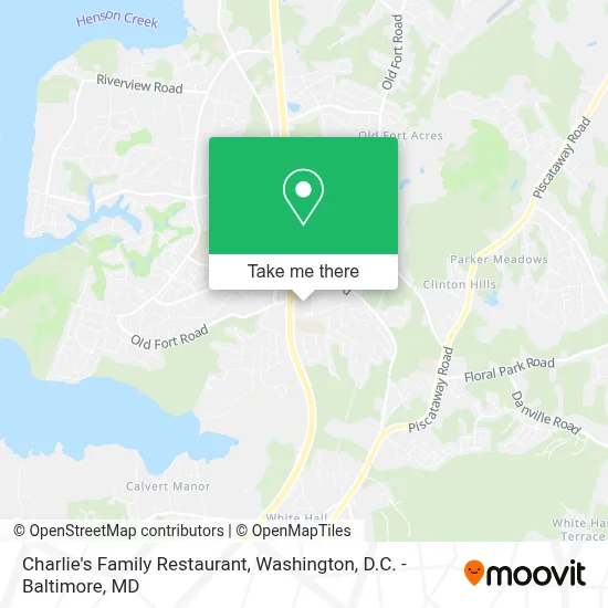 Charlie's Family Restaurant map