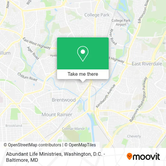 Abundant Life Ministries map