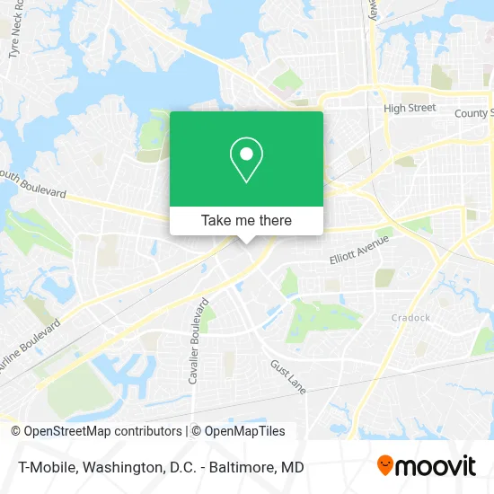 T-Mobile map
