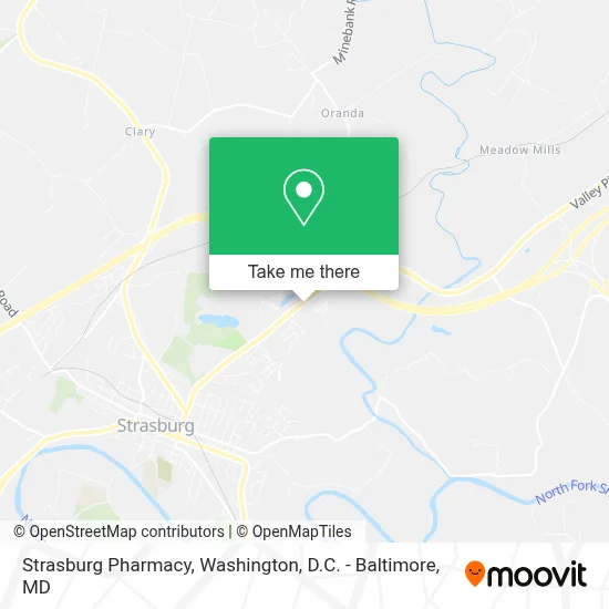 Strasburg Pharmacy map
