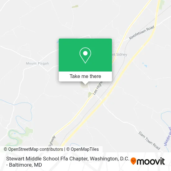 Stewart Middle School Ffa Chapter map