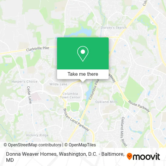 Donna Weaver Homes map