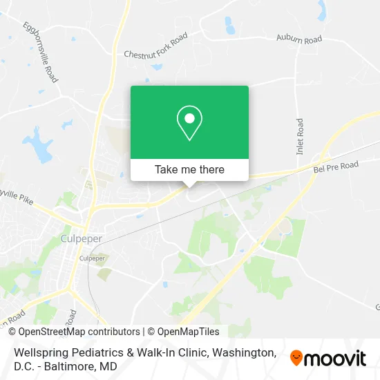 Wellspring Pediatrics & Walk-In Clinic map
