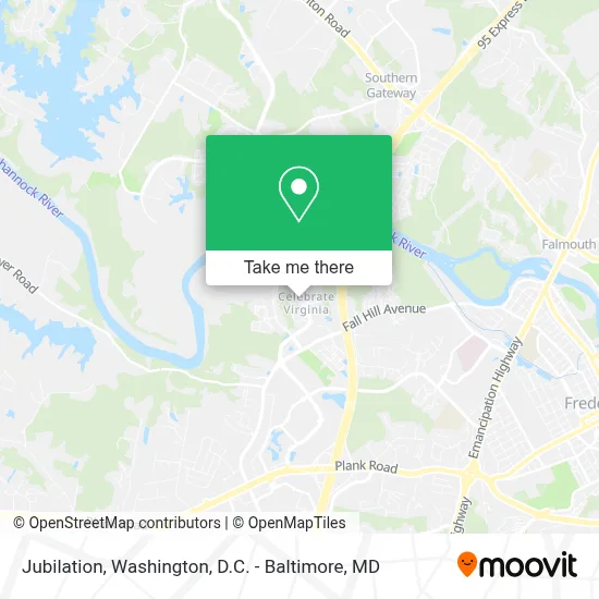 Jubilation map