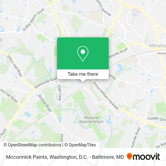 Mccormick Paints map
