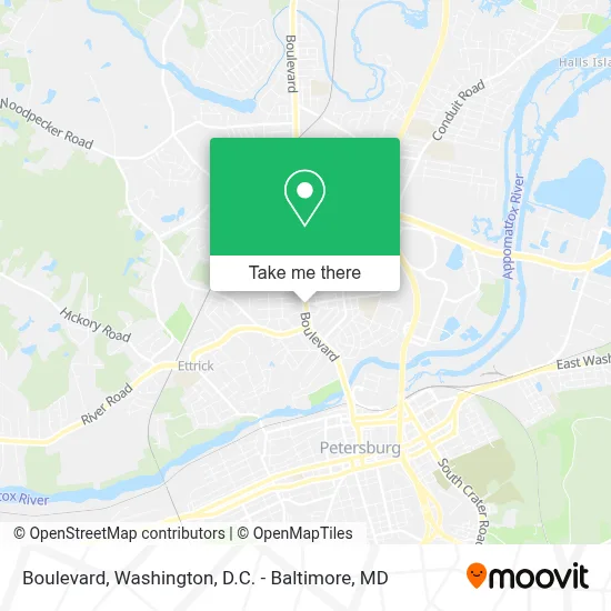 Boulevard map