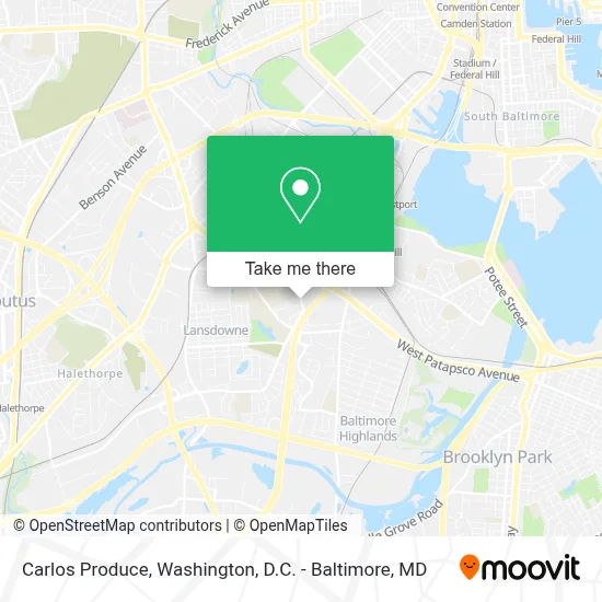 Carlos Produce map