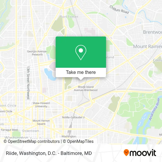 Riide map
