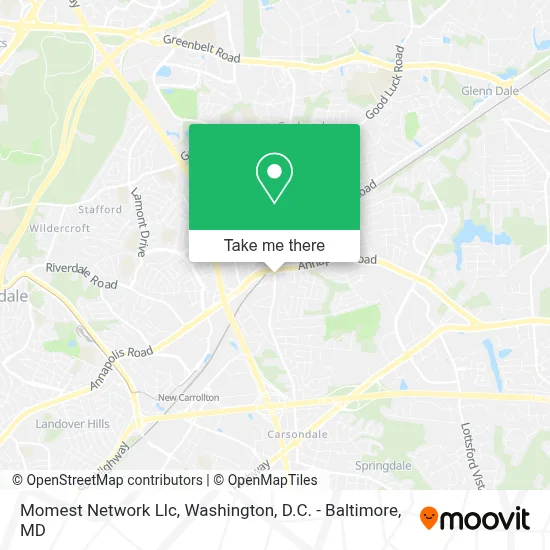 Momest Network Llc map