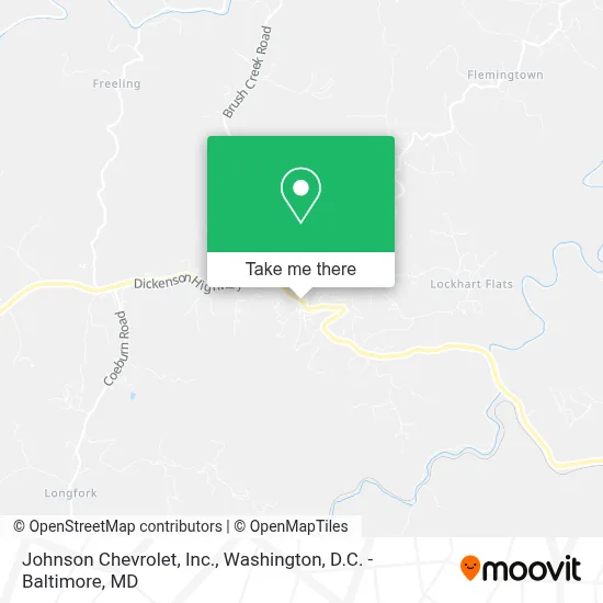 Johnson Chevrolet, Inc. map