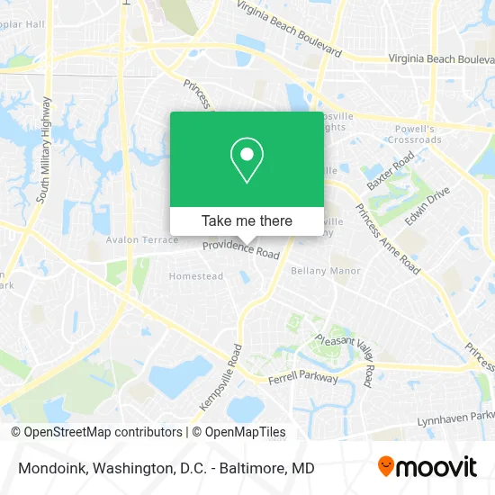 Mondoink map