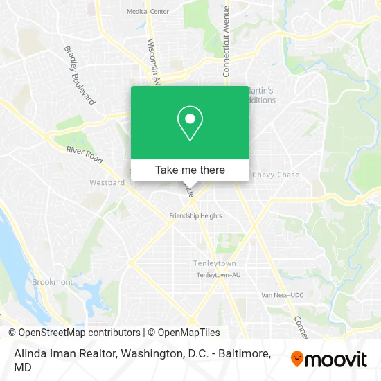 Alinda Iman Realtor map